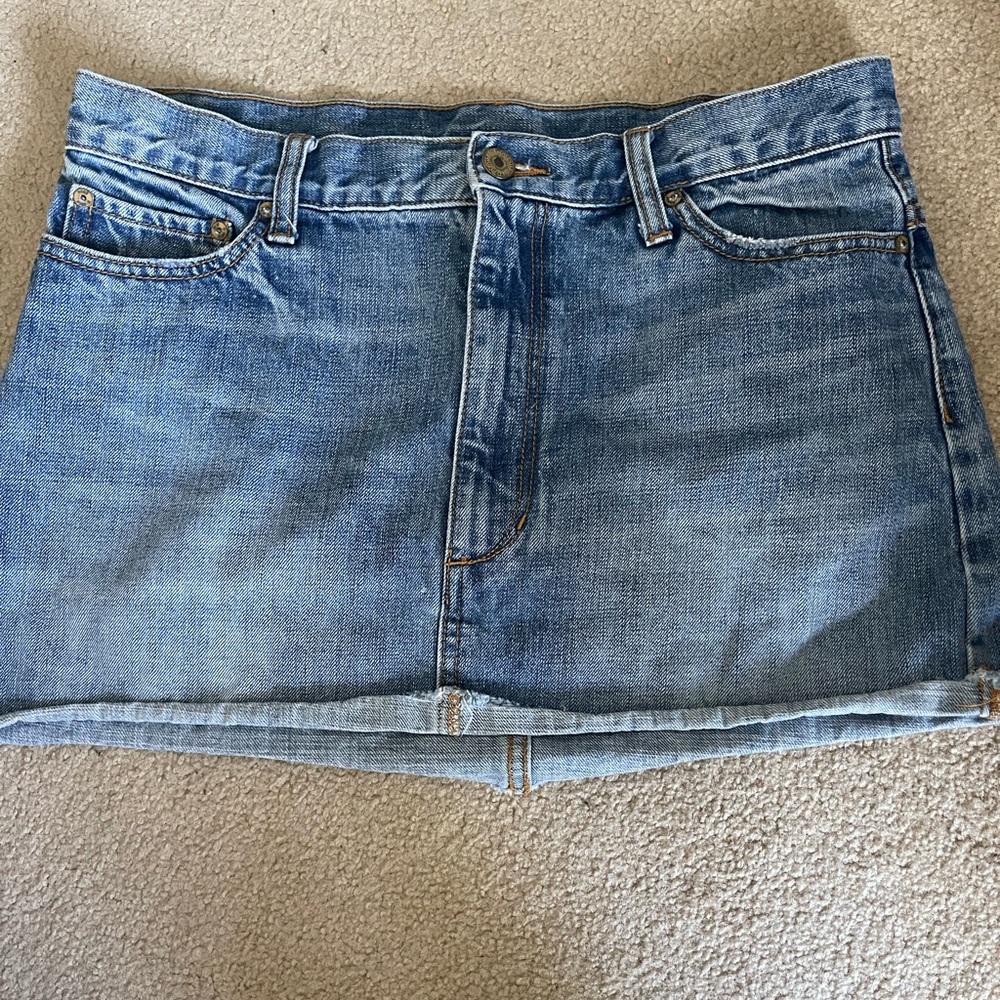 Free People Denim Skirt
